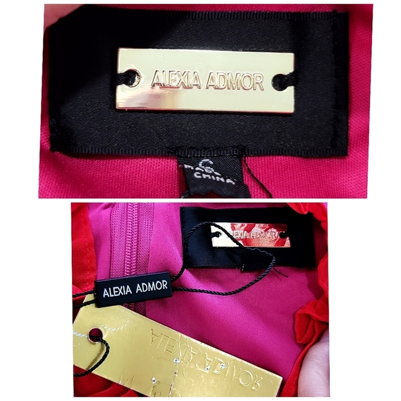 NEW ALEXIA ADMOR Sleeveless Ruffle Roma tic Sheath mini dress size sm pink - Picture 16 of 16